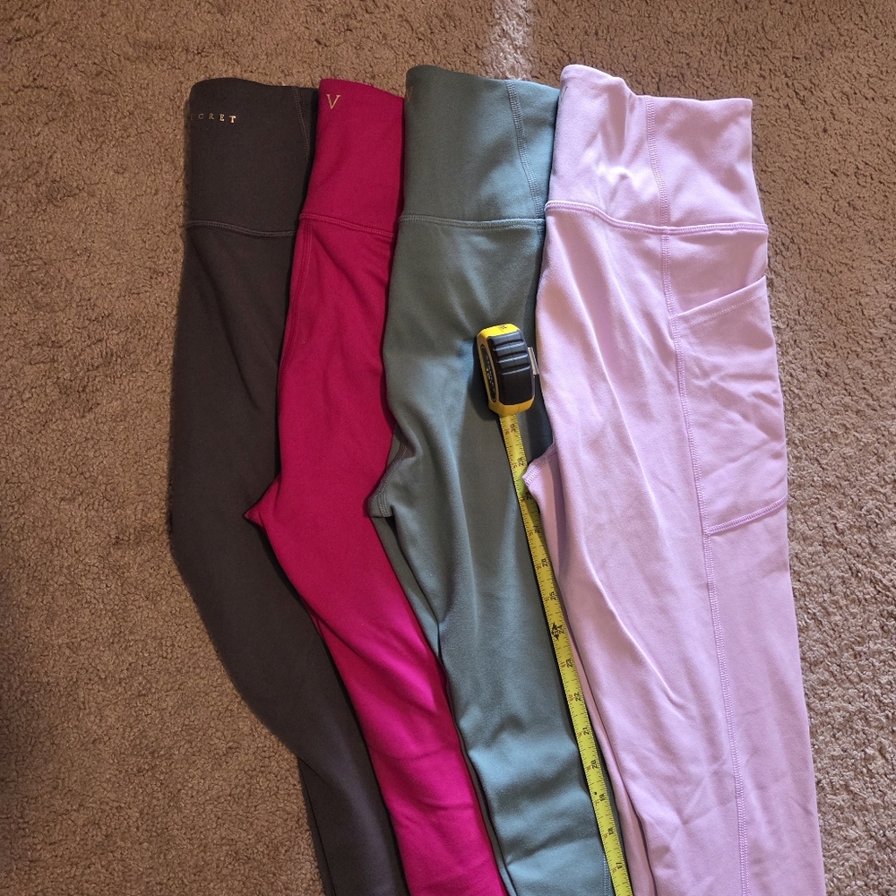 Bundle Of 4 Pairs Victoria's Secret 8 Tall Leggings